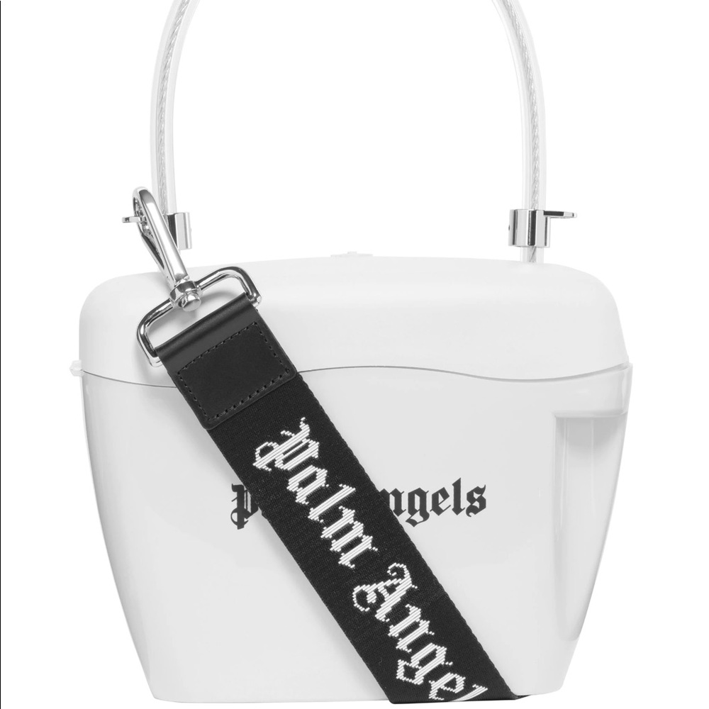 palm angels padlock purse.